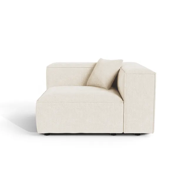 Sia Home Cubi Module d'angle droit canapé crème