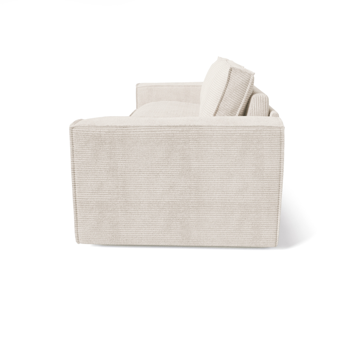 Sia Home Joan canapé convertible 140 cm crème matelas