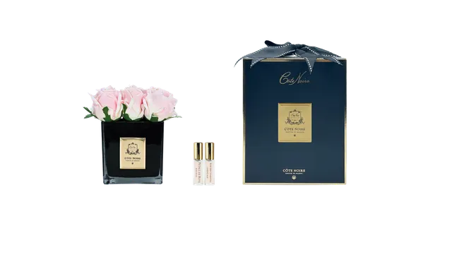 Côte Noire Couture SVB915 roses pink champagne 9 tiges