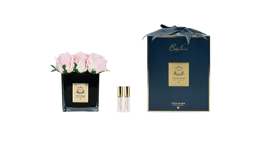 Côte Noire Couture SVB915 roses pink champagne 9 tiges