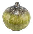 Feuillazur Rungis vase rond vert 23x24cm verre