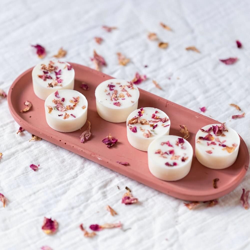 Flowrette Fondants fleuris fondants parfumés rose sauvage x6