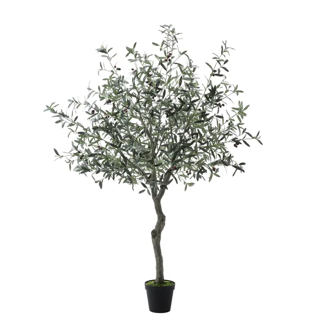 Sia Home Olivier arbre artificiel en pot vert 210 cm