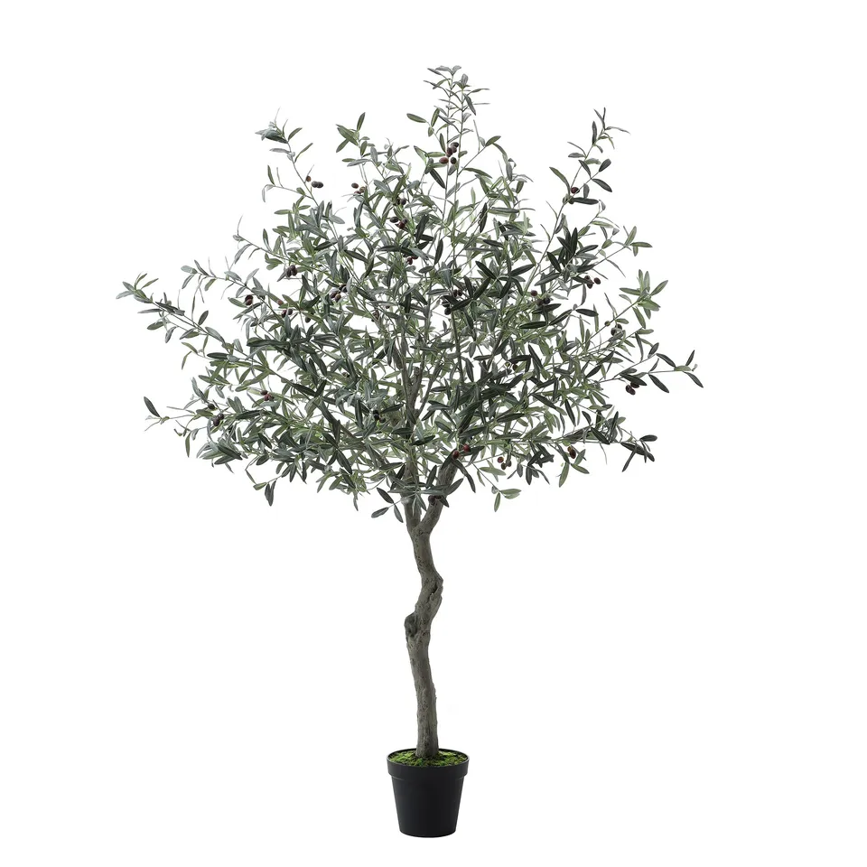 Sia Home Olivier arbre artificiel en pot vert 210 cm