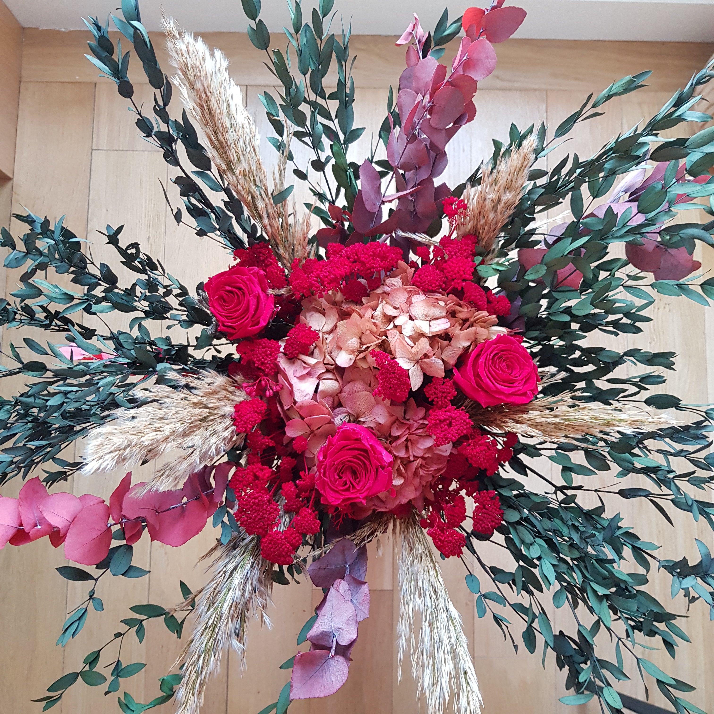 Ateliers Ouchamp Bouquets Quai de Grenelle bouquet roses