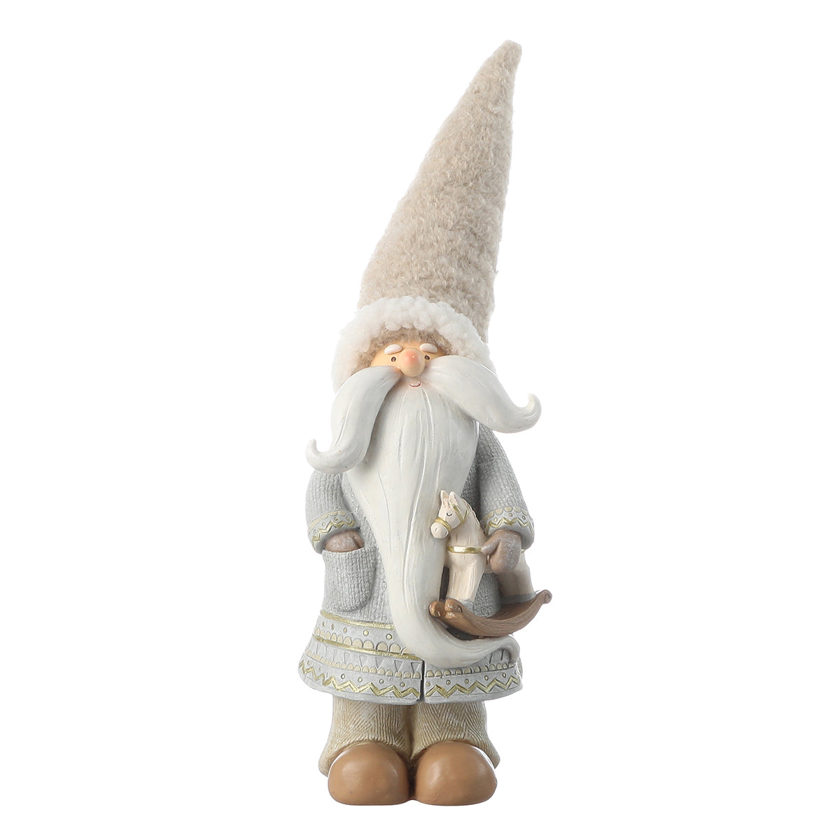 Sia Home Play figurine Père Noël gris 45 cm