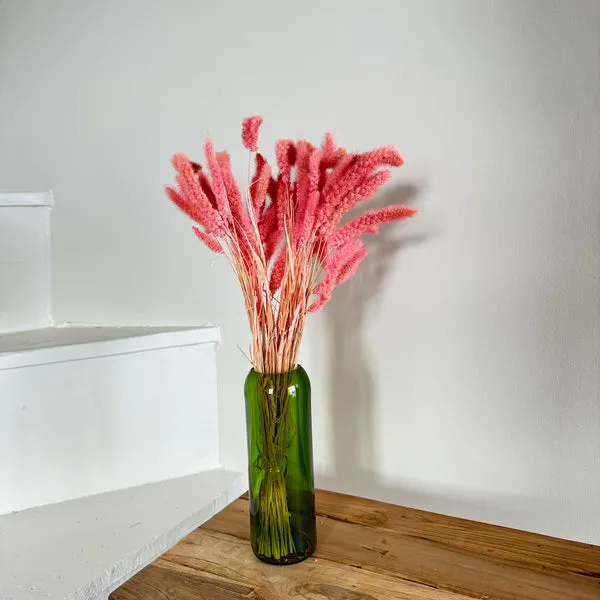 Flowrette Seaty botte fleurs séchées vieux rose
