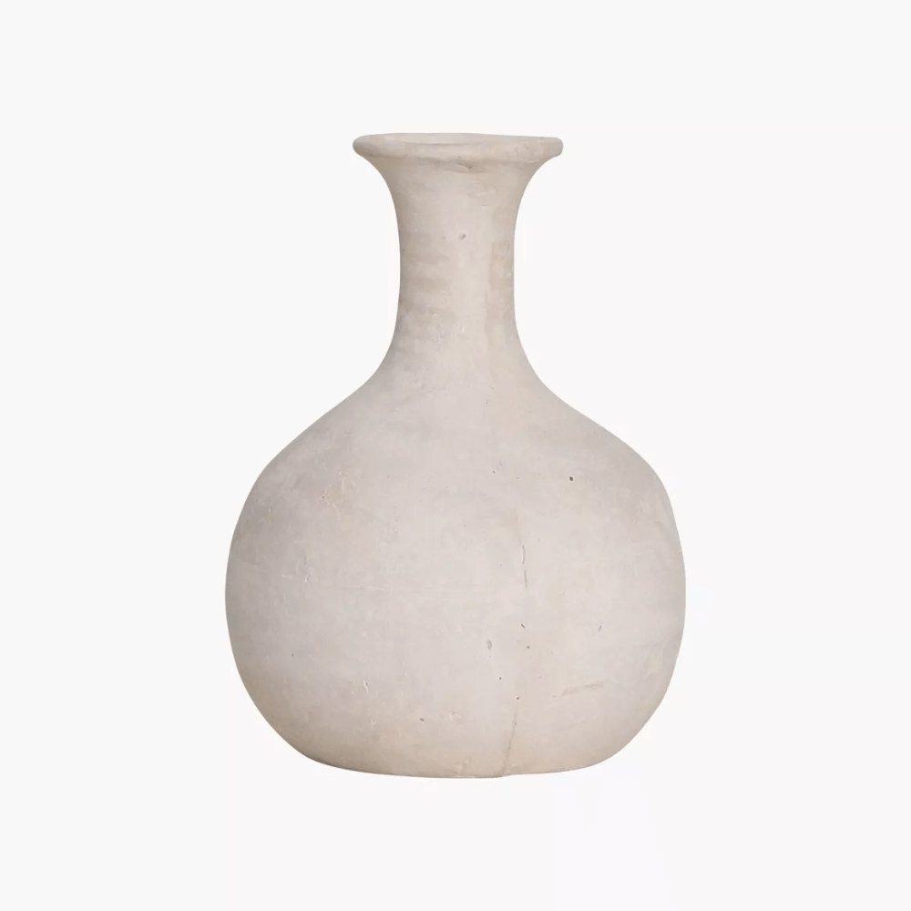 Flowrette Vases vase Jalor papier mâché 20x20x27cm fleurs séchées