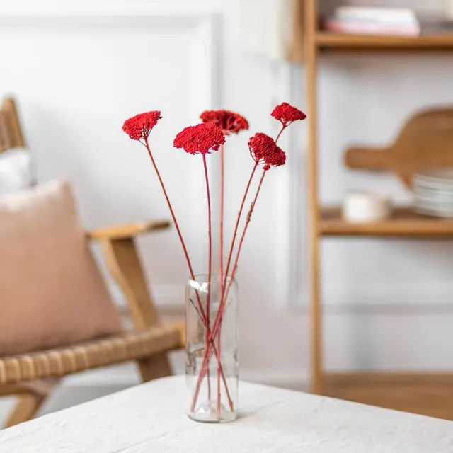 Flowrette Achillée Parker botte fleurs séchées rouge x1