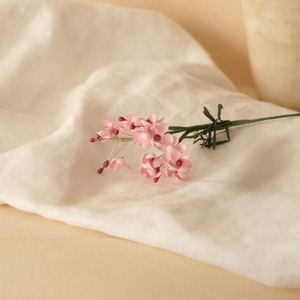 Flowrette Fleurs en papier Wax fleur papier rose à l'unité