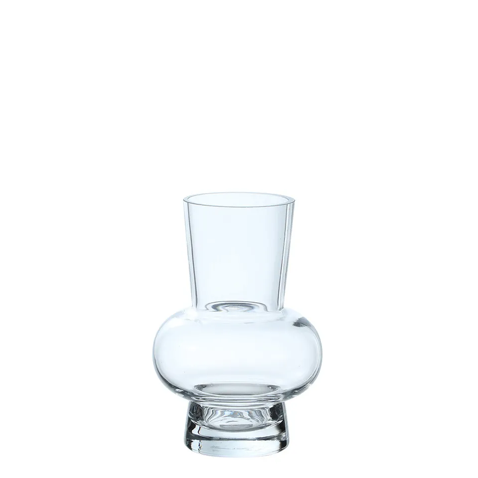 Sia Home Bubble vase verre transparent 20 cm