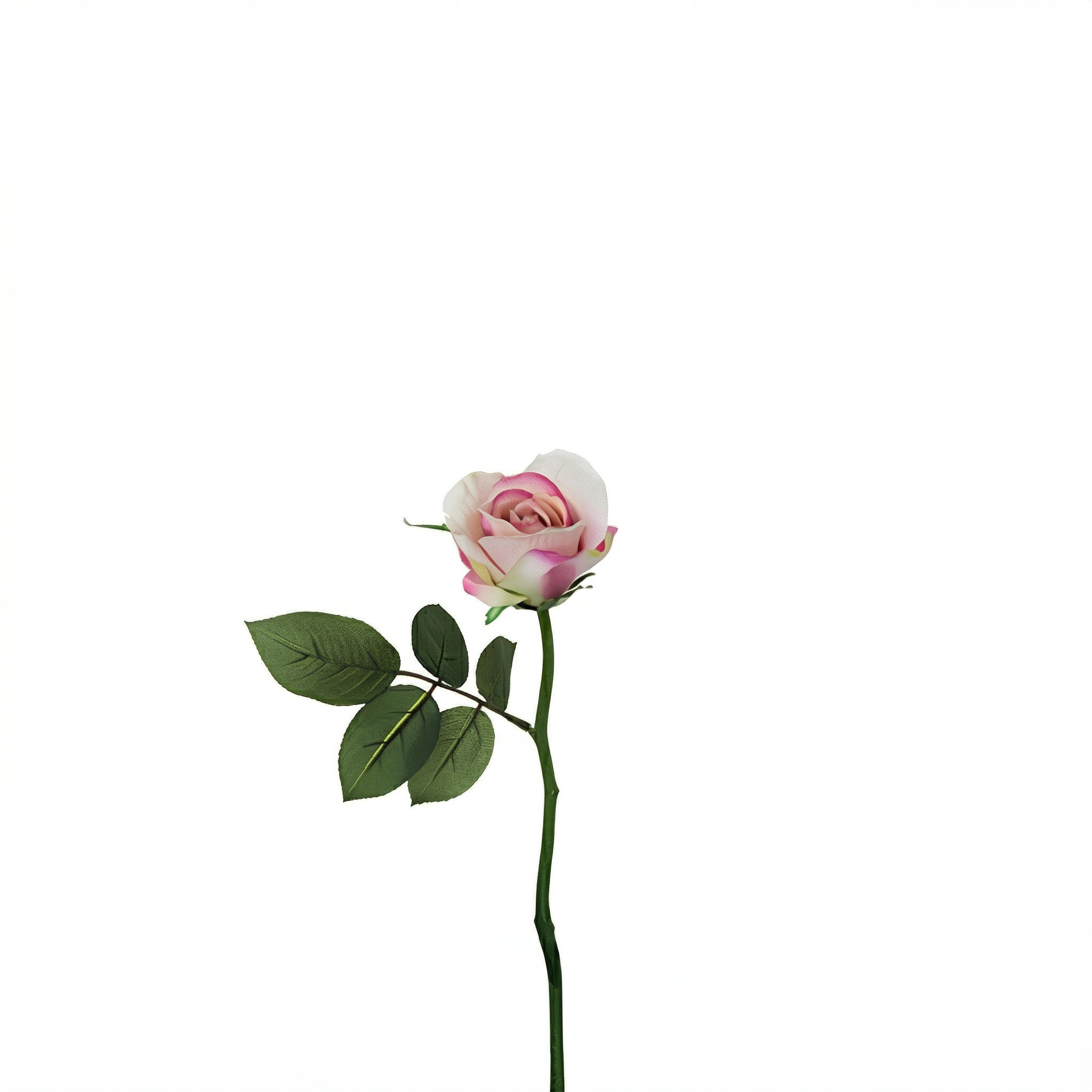 Sia Home Maria tige rose artificielle pêche 32 cm