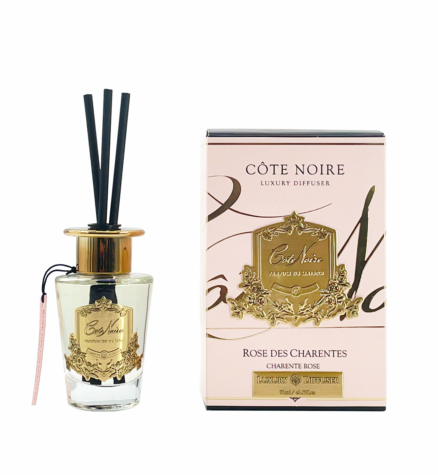 Côte Noire Diffuseur Charente Rose Doré 150 ml