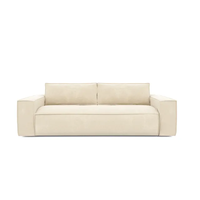 Sia Home Joan canapé convertible crème 160 cm matelas