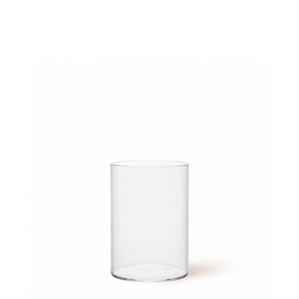 Sia Home Halo photophore vase verre 12 cm transparent