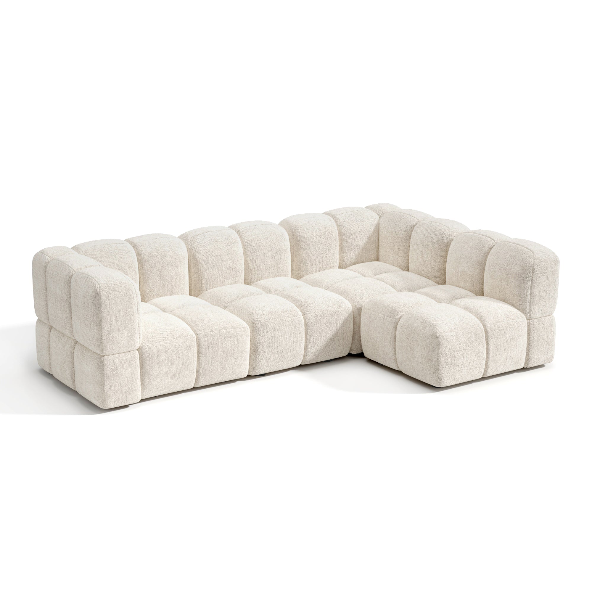 Sia Home Nubi Canapé angle droit modulable 256 cm