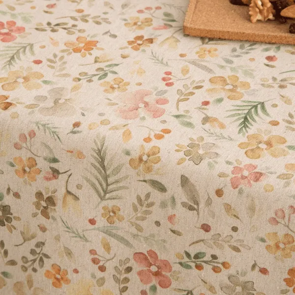 Flowrette Art de la table nappe Paloma fleurs coton déperlant