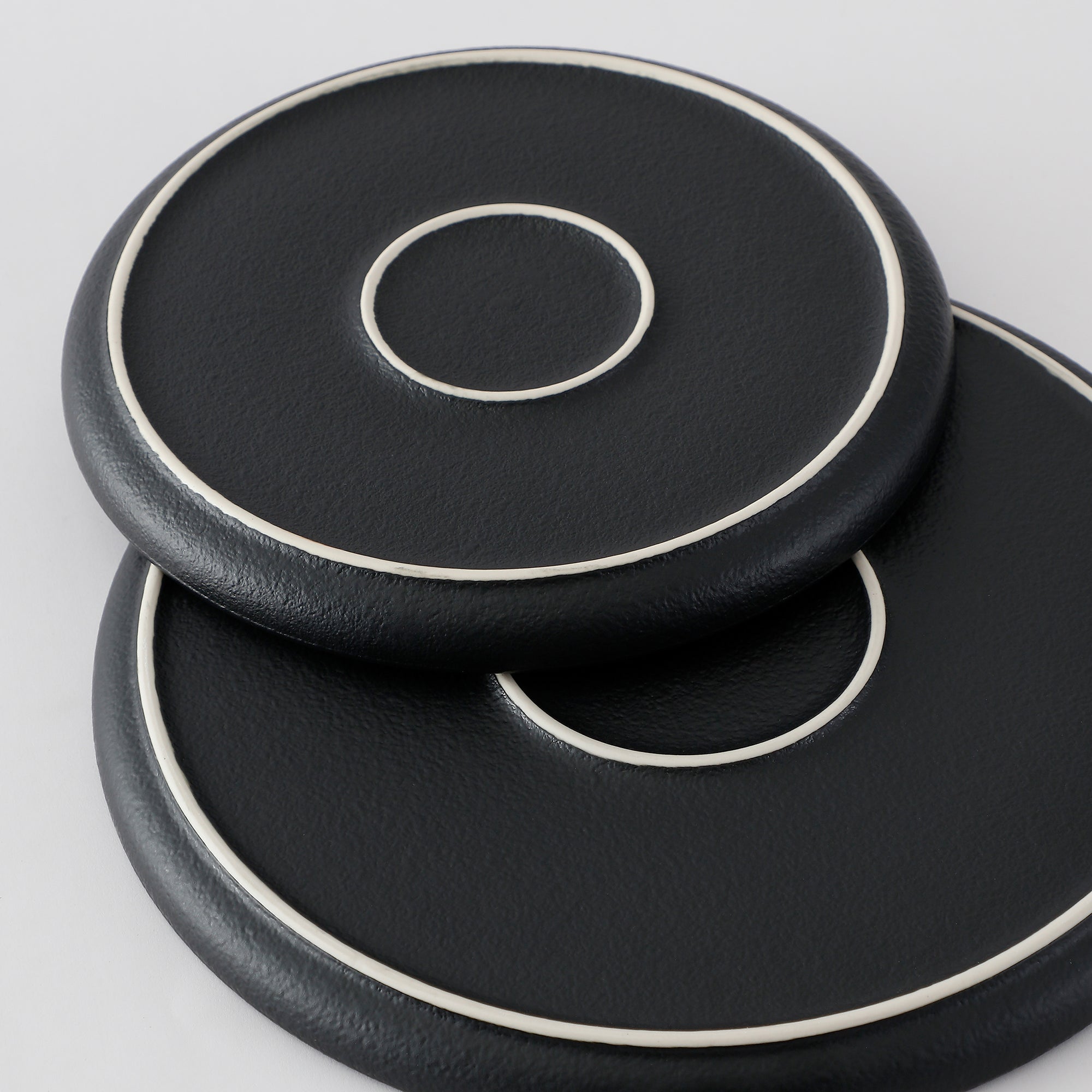 Sia Home Oslo Service 16 Pièces Grès Noir 27 cm