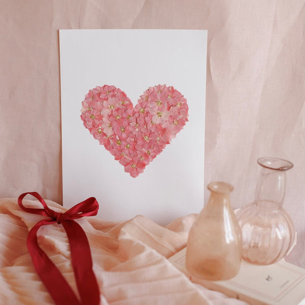 Flowrette Herbarium Love Always A4 fleurs pressées déco