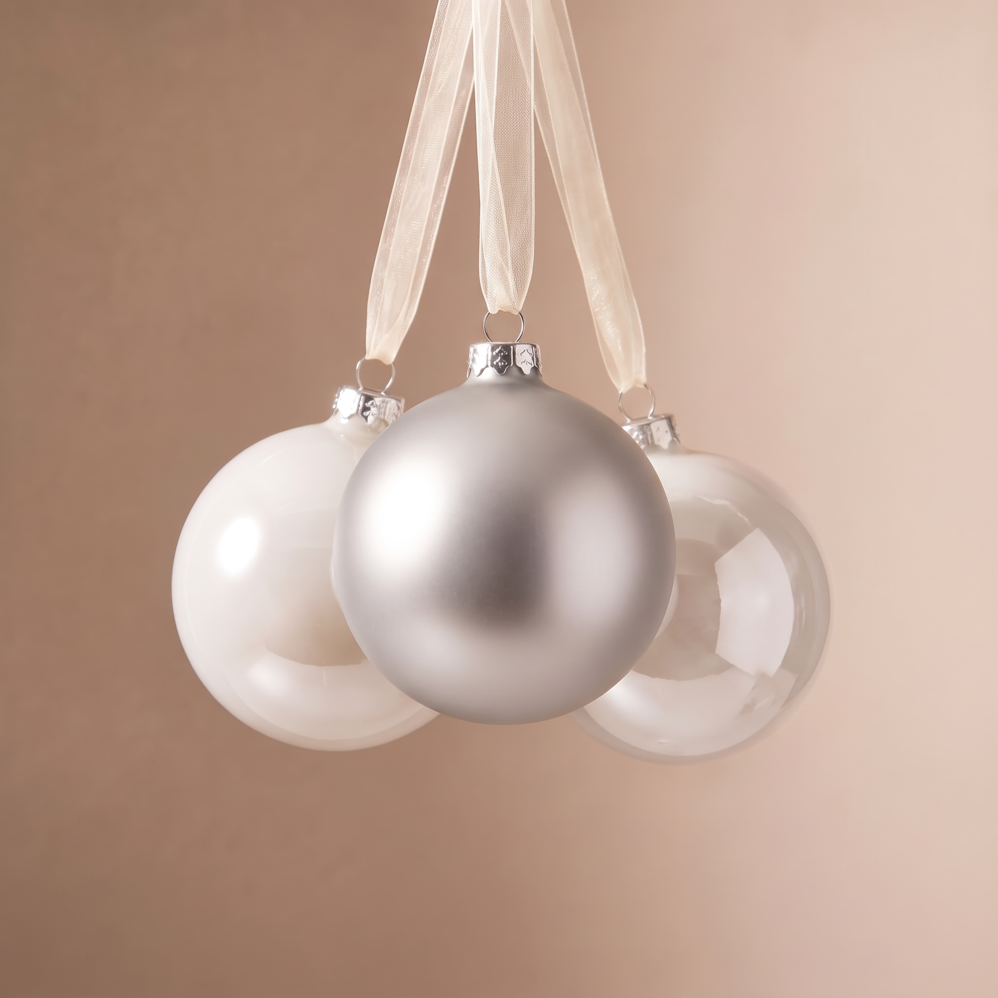Sia Home coffret 12 boules de Noël sapin blanc rouge marron 6 cm