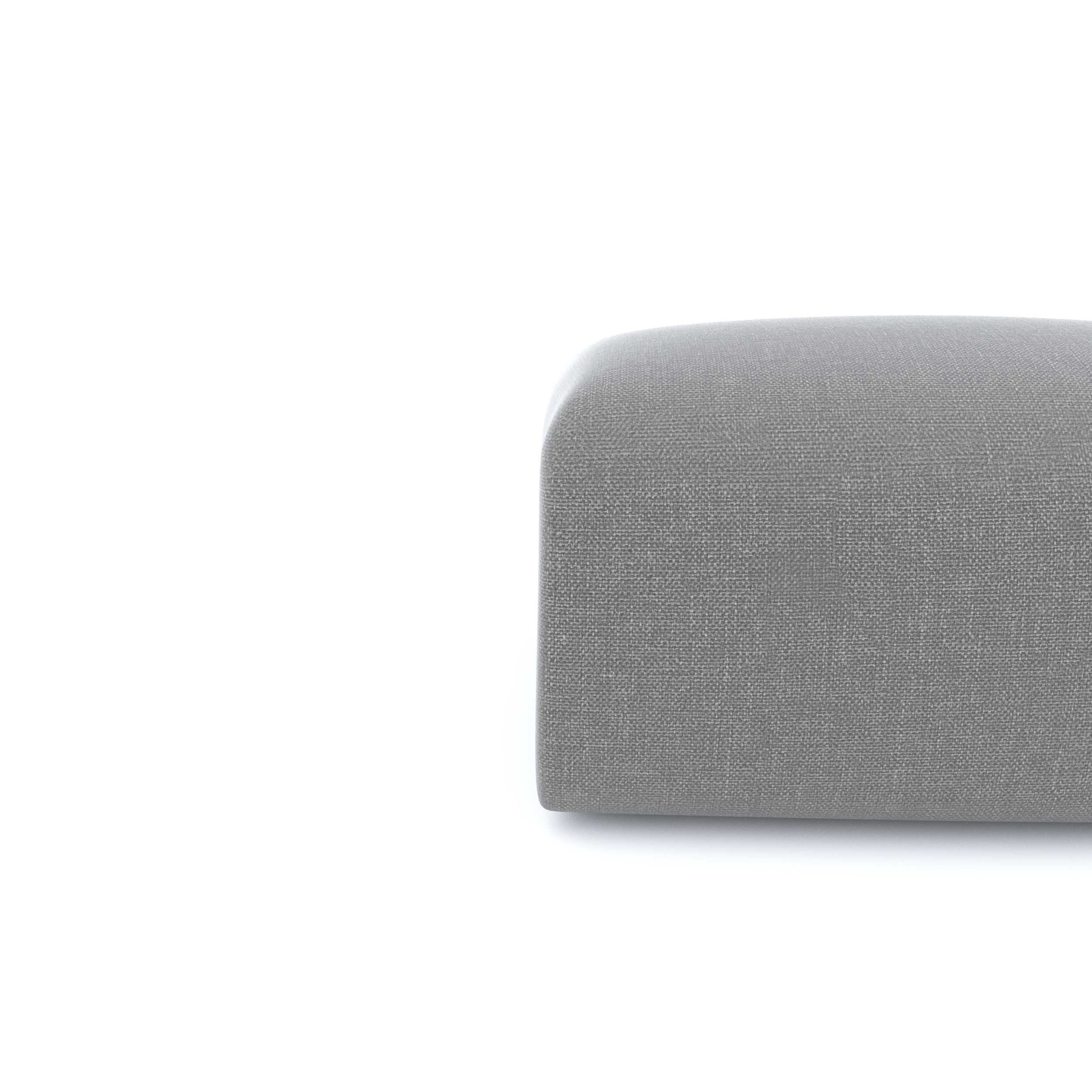 Sia Home Myra pouf beige assise arrondie confort