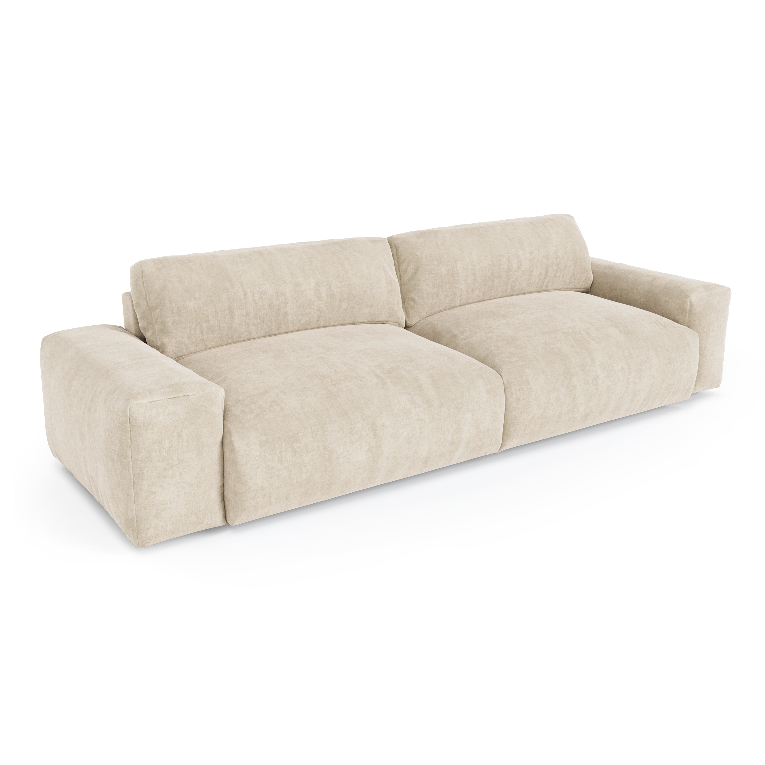 Sia Home Bliss Canapé Droit Crème Confort Généreux