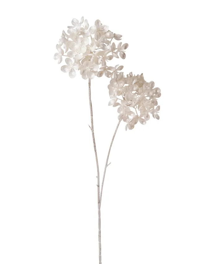 Feuillazur Rungis Viorne branche blanche 80 cm