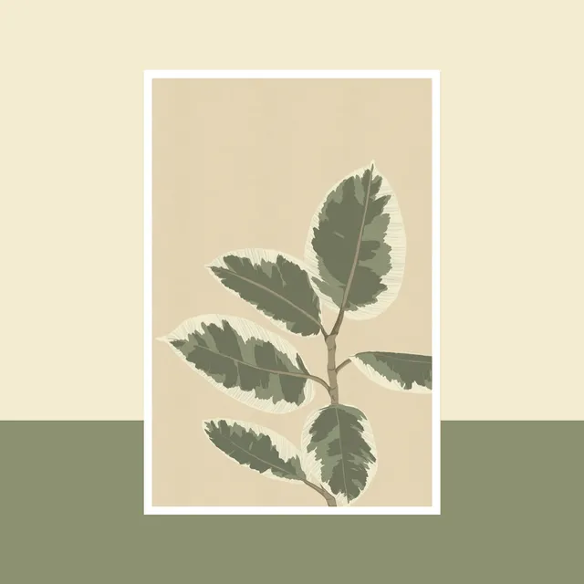 Flowrette carte Ficus El Tineke botanique