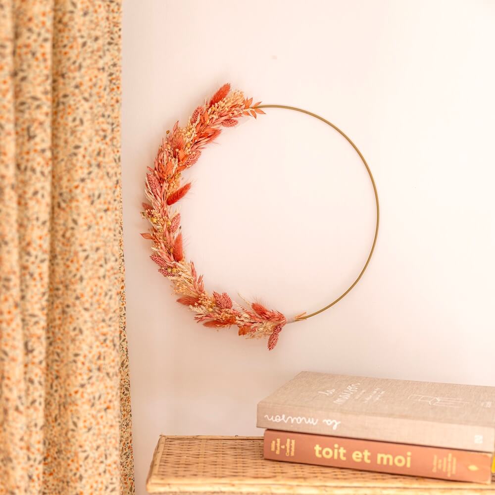 Flowrette Loisirs créatifs Kit DIY Couronne Similan 30 cm