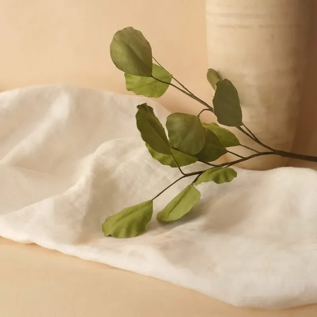 Flowrette Eucalyptus Populus fleur papier vert clair x1