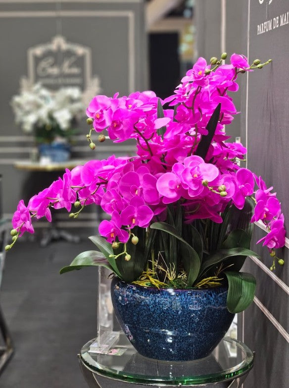 Côte Noire Perfumed Flowers GO09 orchidée artificielle fuchsia