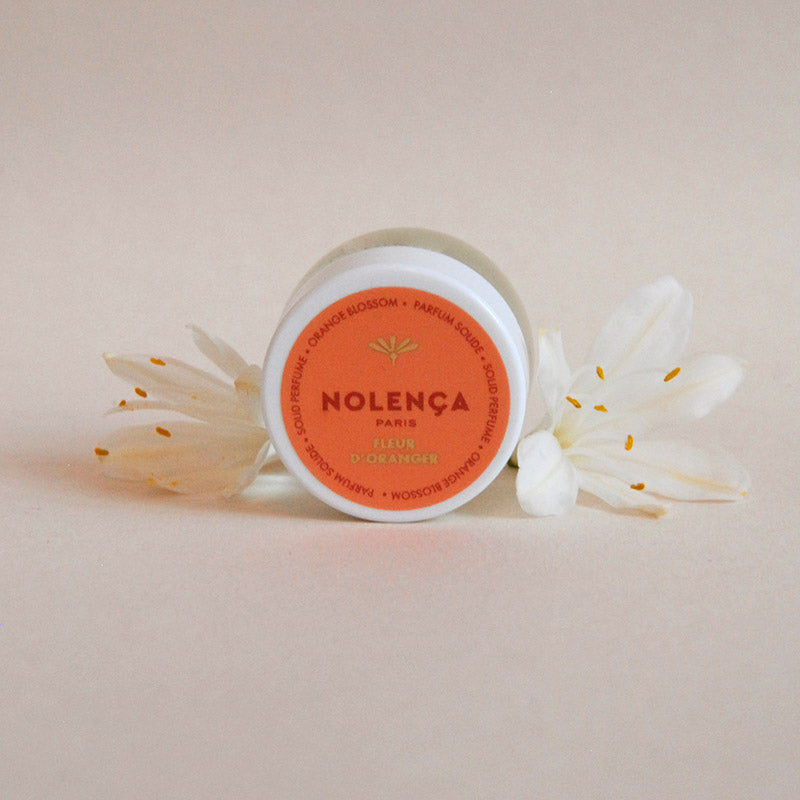 Flowrette Duo parfumé fleur d'oranger gerbera abricot + vase
