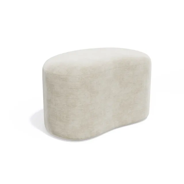 Sia Home Dune pouf assise crème