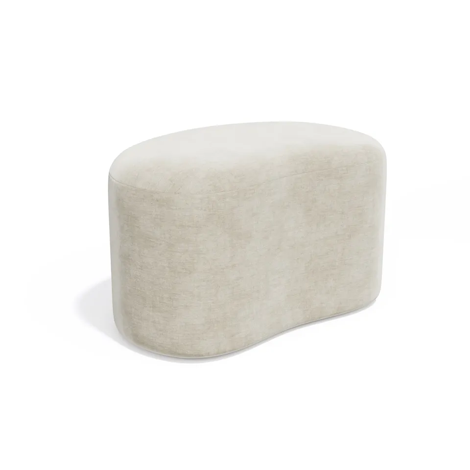 Sia Home Dune pouf assise crème