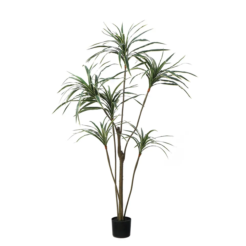 Sia Arbres artificiels Yucca en pot 190 cm vert