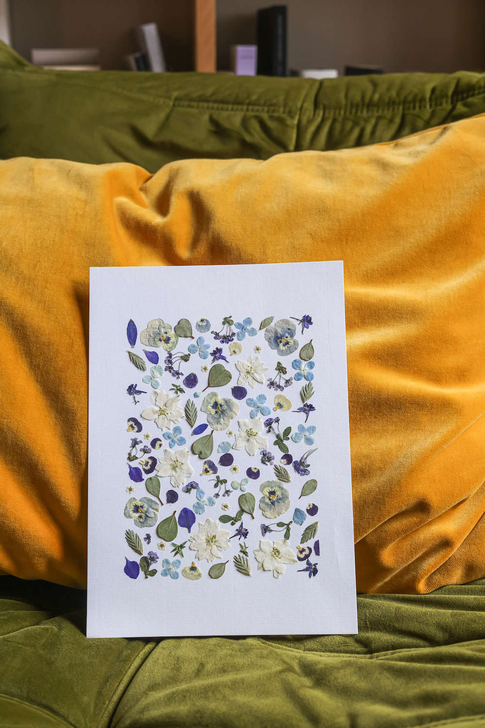 Flowrette Idylle Provençale herbier A4 fleurs séchées
