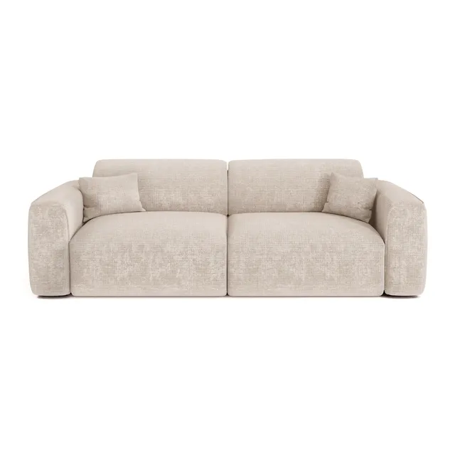 Sia Home Yuma Convertible canapé 4 places crème