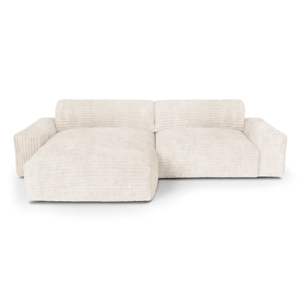 Sia Home Bliss canapé d'angle gauche noir