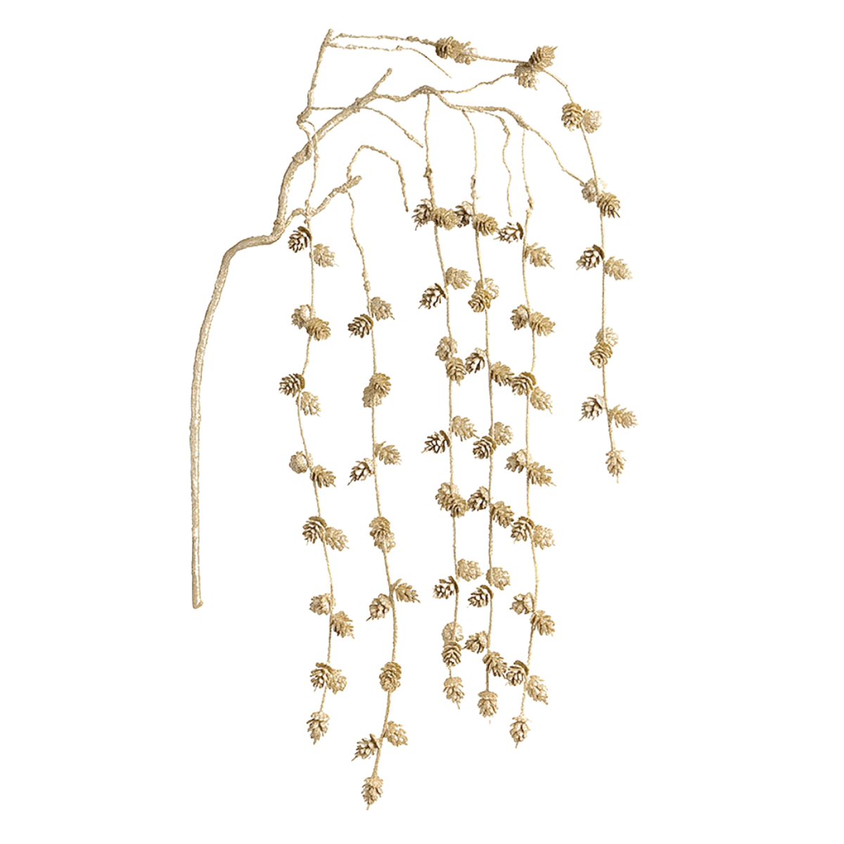 Sia Home Izia branche pin pailletée doré 104 cm