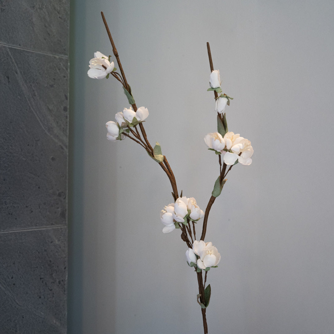 Flowrette fleur cerisier papier blanc branche x1