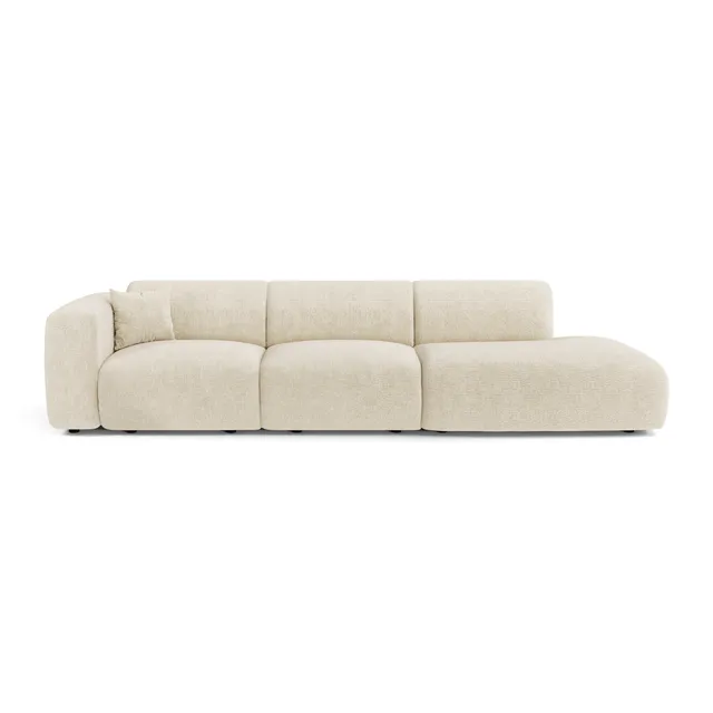 Sia Home Myra canapé droit crème 5 places