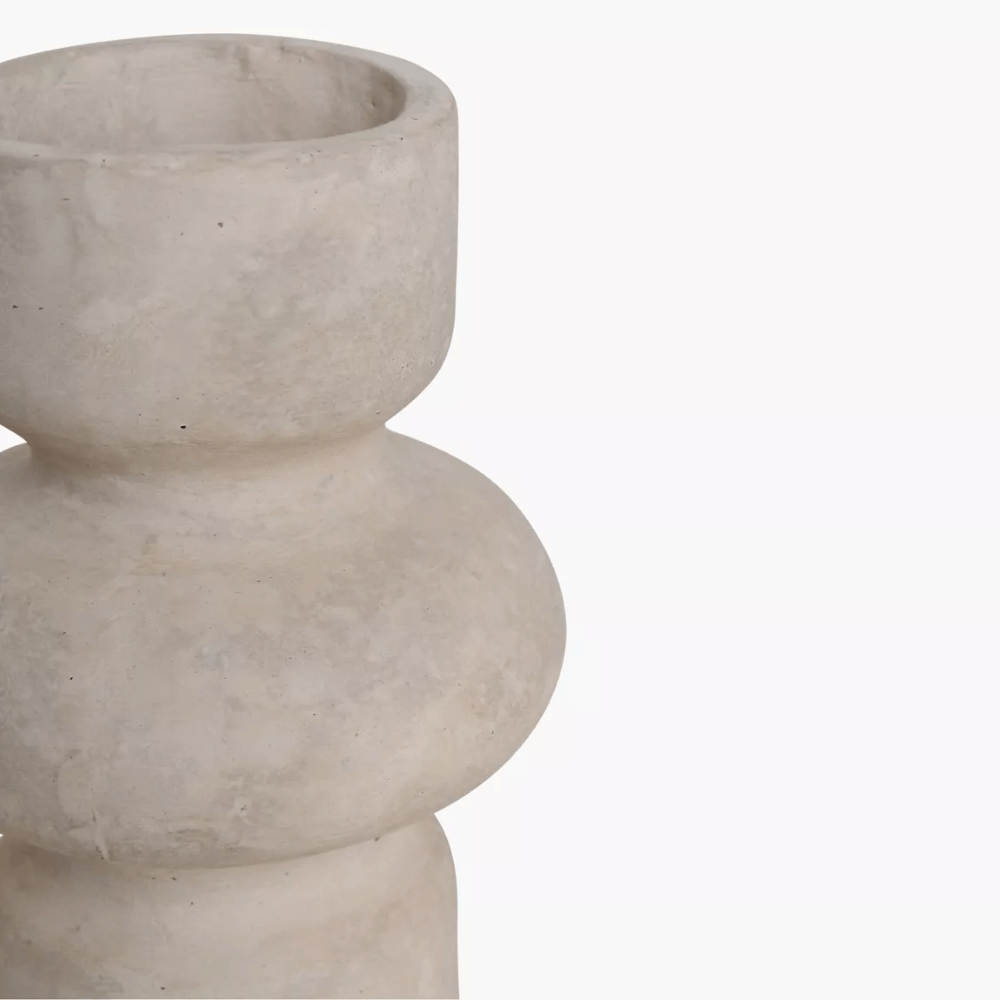 Flowrette Vases Balesar papier mâché 15x15x24 cm