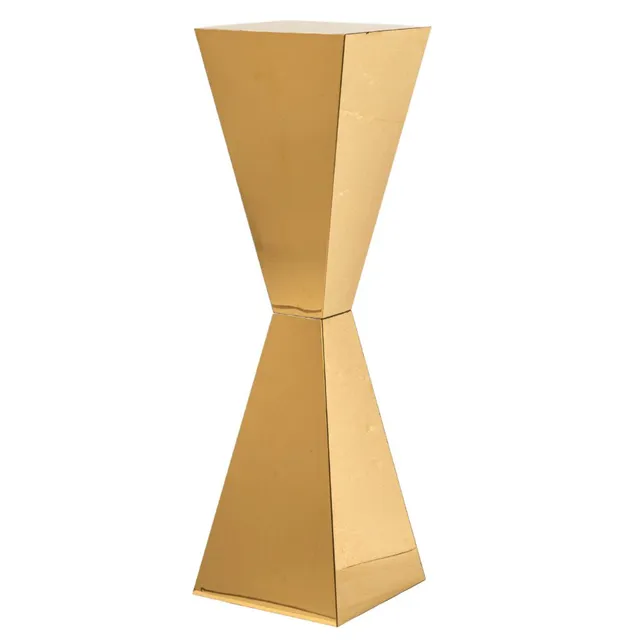 Feuillazur Rungis Structures Colonne or dorée 80 cm