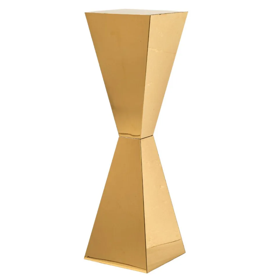 Feuillazur Rungis Structures Colonne or dorée 80 cm