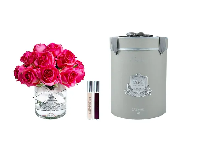 Côte Noire Grand Bouquets LRB07 bouquet magenta badge argent