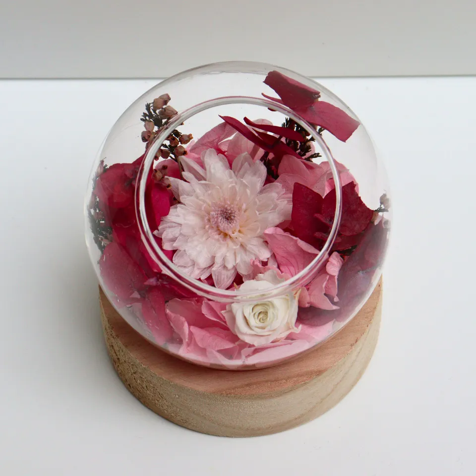 Ateliers Ouchamp Bulles Boulevard Bessières bulle S 10 cm dahlia