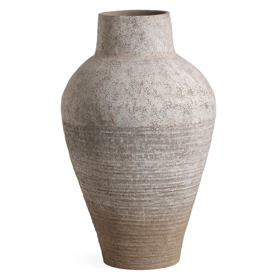 Sia Home Roma cache-pot beige 87 cm fibre ciment