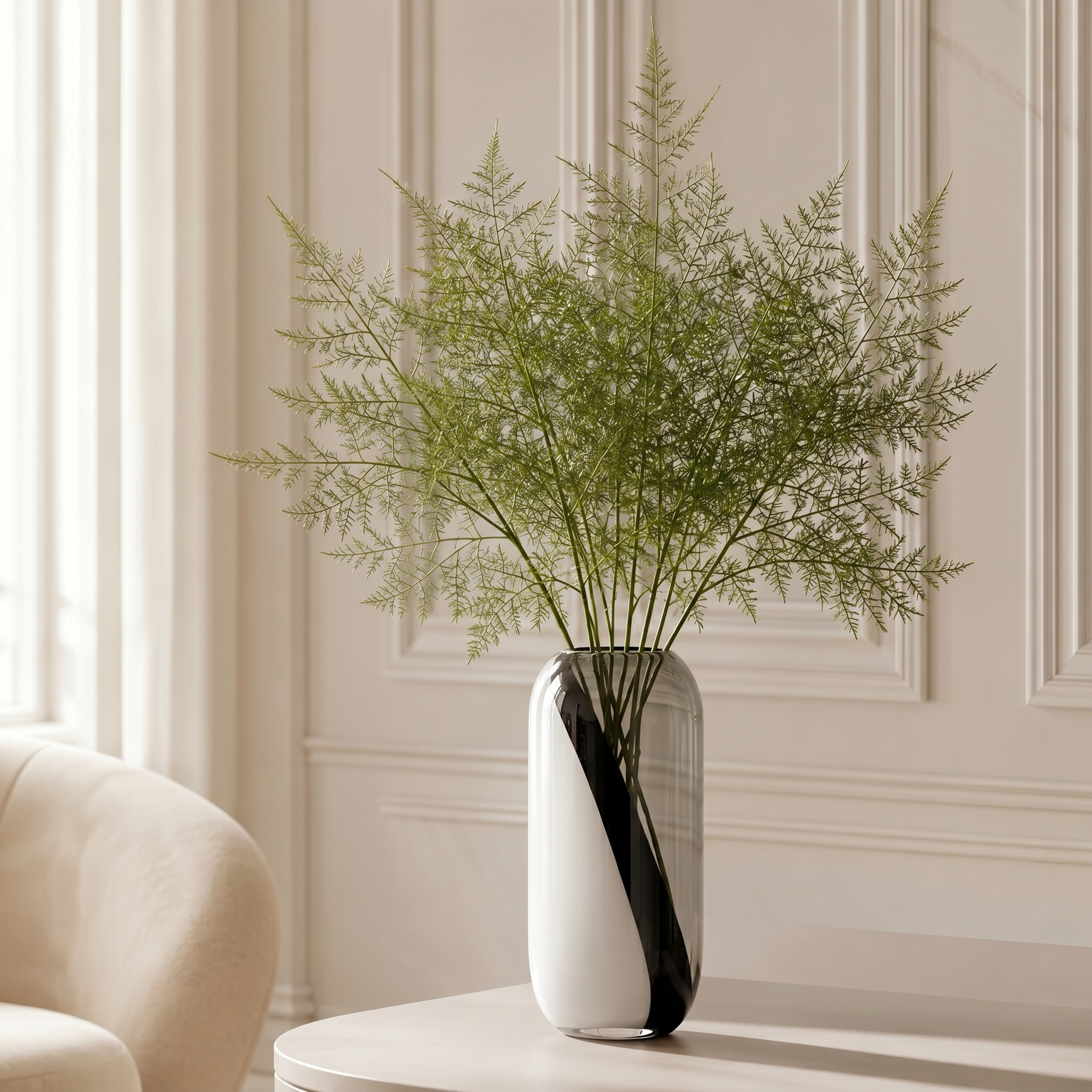 Sia Home Asparagus tige feuillage artificiel vert 62 cm
