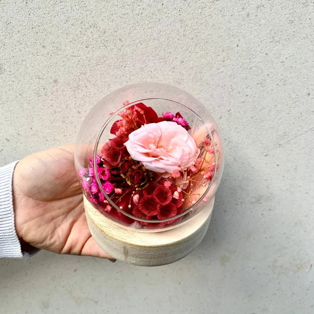 Ateliers Ouchamp Bulles Rue Orfila fleurie 14cm