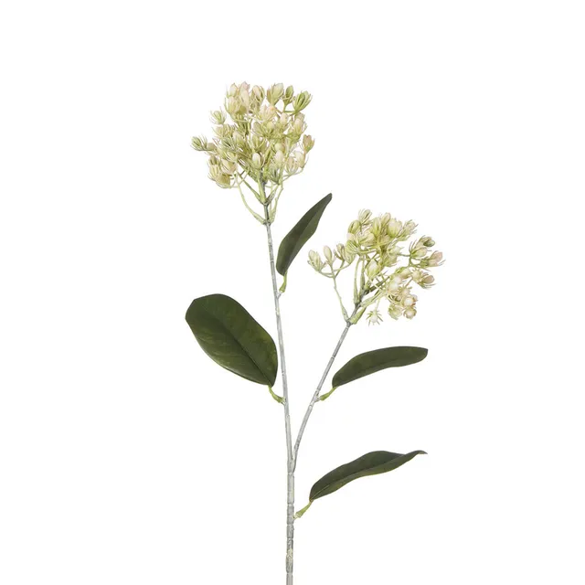 Sia Home Sedum Tige 80 cm fleur artificielle blanc